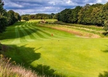 Didsbury Golf Club course in summer.