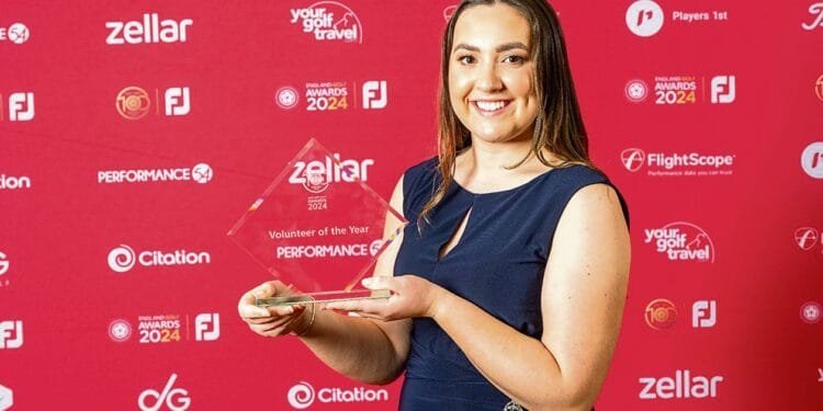 Abi Frodsham Wins England Golf Volunteer of the Year 2024 Abi Frodsham Wins England Golf Volunteer of the Year 2024