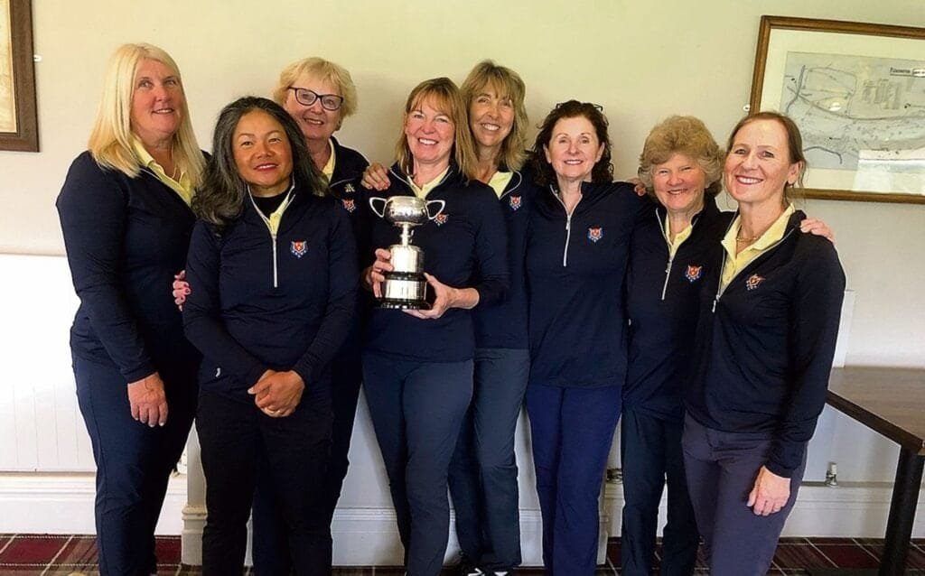 Cheshire Senior Ladies Win Northern Counties Richardson Trophy