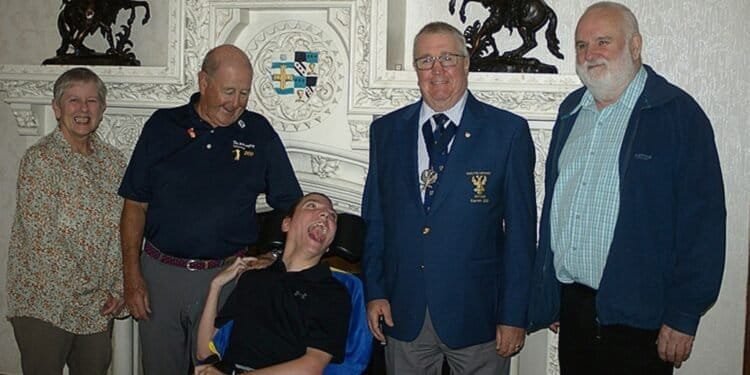 The Scroungers Present 204th Wheelchair at Chorlton Golf Club The Scroungers Present 204th Wheelchair at Chorlton Golf Club.