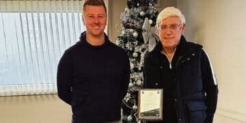 Tony Bacchus Honoured for 50 Years as a PGA Professional
