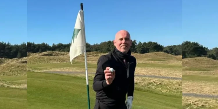 Pete Jones' Unforgettable Away Day Chester Golf Club Golfer Pete Jones Celebrates Second Ace.