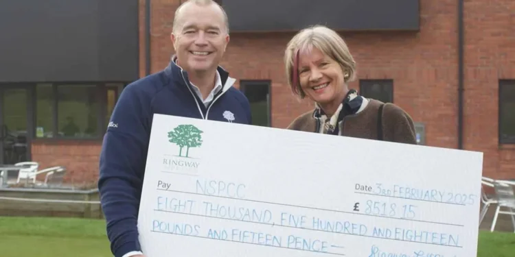 Ringway Ex-Captain Delighted with His Charity Fundraising Ringway Golf Club’s Ian Rankin Raises £8,519 for NSPCC.