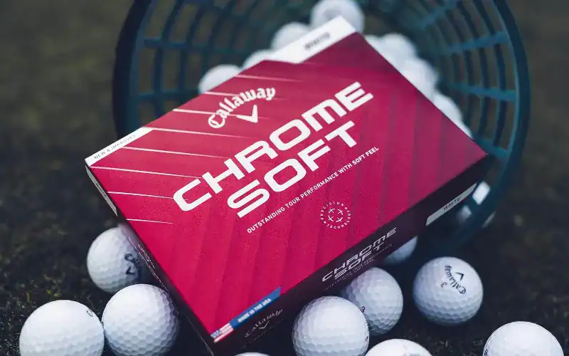Chrome Soft Golf Balls.