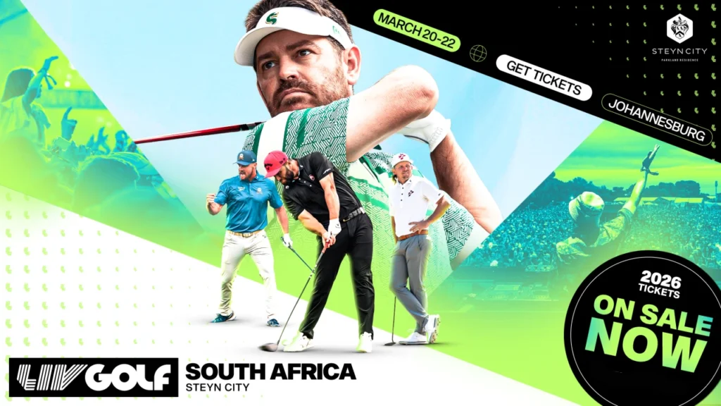 LIV Golf to Host First-Ever South Africa Tournament LIV Golf South Africa to Debut at Steyn City in 2026