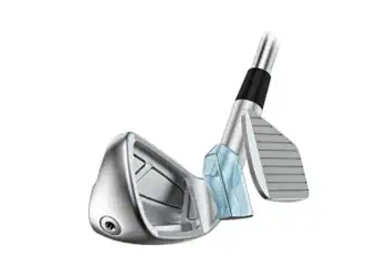 A close-up of a PING iDi driving golf club.