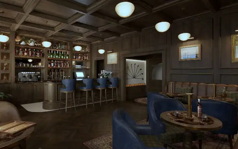 Dunluce Lodge: Five-Star Luxury on the Edge of Royal Portrush Dunluce Lodge Restaurant and Bar.