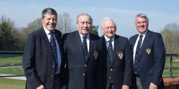 Ringway Golf Club’s Fantastic Four Set a Great Example a group of men in suits