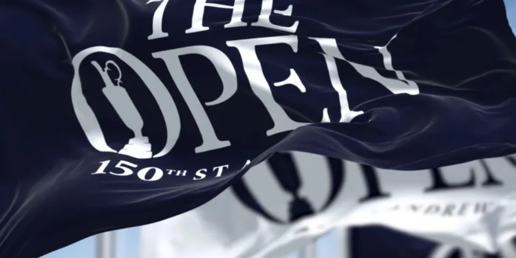 The Open to Stay Free-to-Air on BBC Through 2027 a close up of a flag