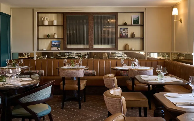 The Leddie a Standout Stay on Scotland’s Golf Coast The restaurant at The Leddie.