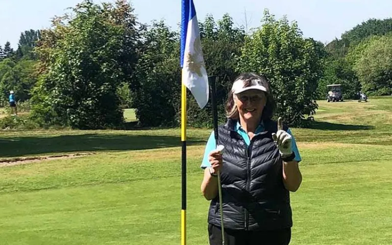 Jenny White Hits First Ace After 38 Years Jenny White Hits First Ace After 38 Years