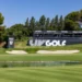 LIV Golf Andalucía 2026 to Return to Real Club Valderrama a golf course with a pond and a large black sign