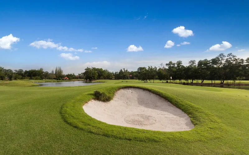 Rava Beach Club Laguna Phuket Opens Alongside Laguna Golf a sand bunker on a golf course