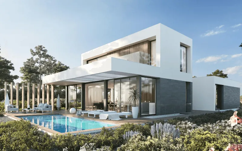 Camiral to Host 2031 Ryder Cup in Spain an apartment with a pool in the backyard