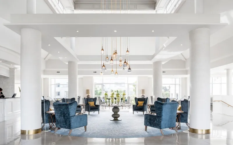Ultimate Irish Jameson Golf Links Experience Launched portmarnock hotel lobby