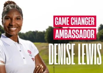 Dame Denise Lewis Becomes England Golf Ambassador Denise Lewis promotes golf as ambassador.