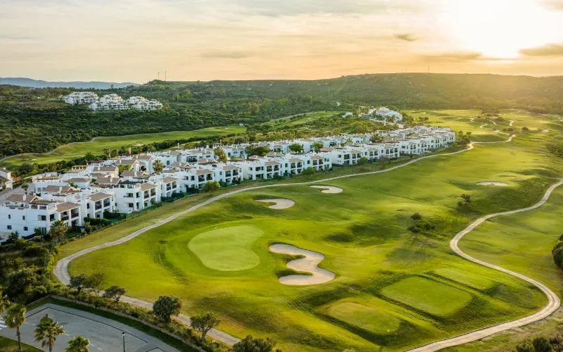 Sustainability at the Heart of La Hacienda Links Resort Scenic golf course with luxury residences.