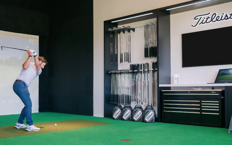 New Titleist Shop Pinehurst Combines History and Innovation Titleist Shop Pinehurst Golf Sim