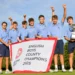 Cheshire Wins English Boys' County Title Celebrating English Boys County Champions victory.