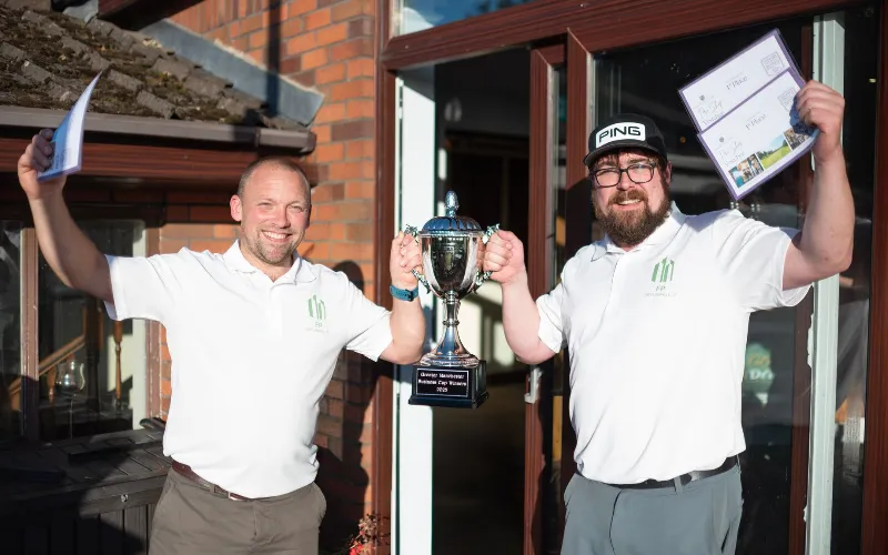 Mellor Golf Club Hosts Greater Manchester Business Golf Cup FP Dry Lining Win Greater Manchester Business Golf Cup