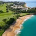 Kā'anapali Golf Courses Maui Open for Play Lush golf course beside stunning coastline.