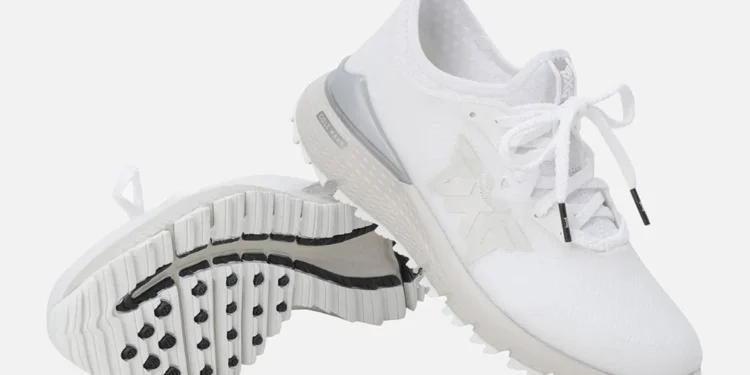 PXG Cole Haan Releases Limited Golf Shoe Range Stylish white golf shoes with traction.