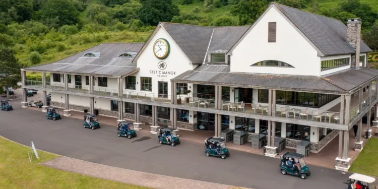 Celtic Manor Resort Roman Road Course in Wales host venue for G4D Open championship.